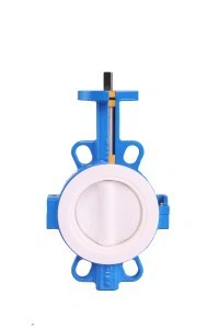 PTFE Lined High Performance Wafer Butterfly Valve